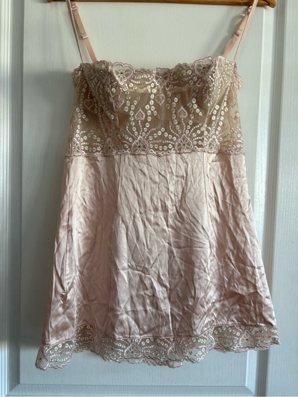 Mon by Vannina V. For Victoria’s Secret silk slip